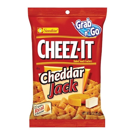 Cheez-It Cheez-It Grab n' Go Cheddar Jack Crackers 3 oz Pegged 2410020360